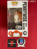 SKARSGARD_022 - It Chapter Two 780 Pennywise With Balloon Funko Pop! Autographed By Bill Skarsgard