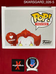 SKARSGARD_026 - It Chapter Two 780 Pennywise With Balloon Funko Pop! Autographed By Bill Skarsgard