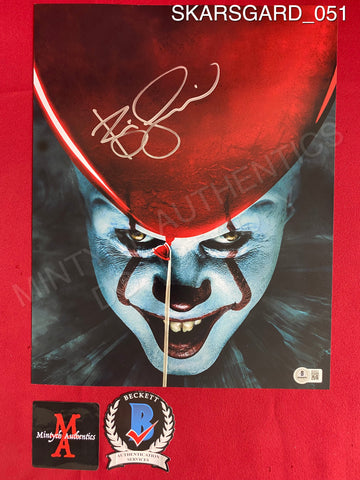 SKARSGARD_051 - 11x14 Photo Autographed By Bill Skarsgard
