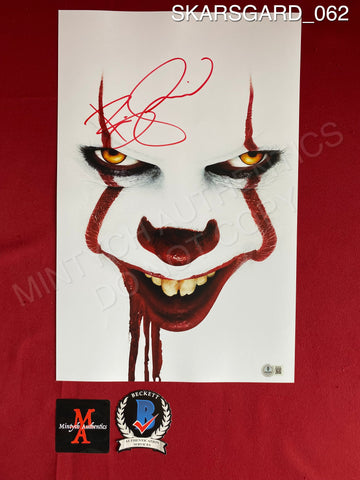SKARSGARD_062 - 11x17 Photo Autographed By Bill Skarsgard