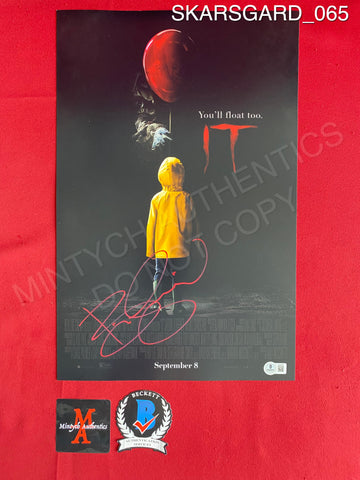 SKARSGARD_065 - 11x17 Photo Autographed By Bill Skarsgard