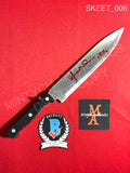 SKEET_006 - Real 8" Steel Knife Autographed By Skeet Ulrich