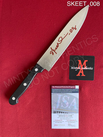 SKEET_008 - Real 8" Steel Knife Autographed By Skeet Ulrich