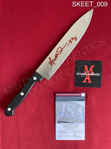 SKEET_009 - Real 8" Steel Knife Autographed By Skeet Ulrich