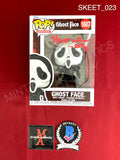 SKEET_023 - Ghost Face 1607 Funko Pop! Autographed By Skeet Ulrich