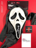 SKEET_031 - Ghost Face Fun World Mask Autographed By Skeet Ulrich