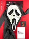 SKEET_032 - Ghost Face Fun World Mask Autographed By Skeet Ulrich