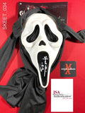 SKEET_034 - Ghost Face Fun World Mask Autographed By Skeet Ulrich