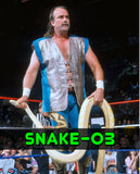 JAKE THE SNAKE ROBERTS Monster-Mania 66 Autograph Preorder - PURCHASE ITEM FROM US