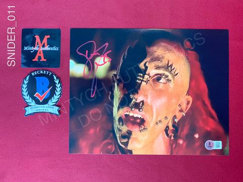 SNIDER_011 - 8x10 Photo Autographed By Dee Snider