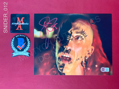 SNIDER_012 - 8x10 Photo Autographed By Dee Snider