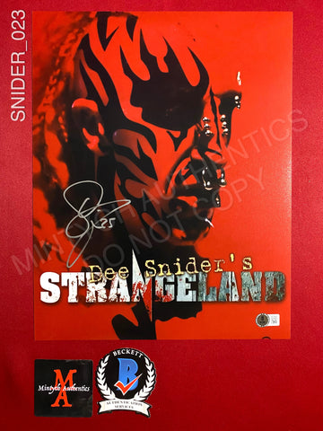 SNIDER_023 - 11x14 Photo Autographed By Dee Snider