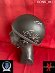 SONS_012 - Motorcycle Helmet Autographed By Charlie Hunnam & Ron Perlman