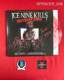 SPENCER_028 - Ice Nine Kills "The Silver Scream" Vinyl Record Autographed By Spencer Charnas