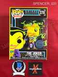SPENCER_031 - Batman 370 The Joker Funko Pop! Autographed By Spencer Charnas