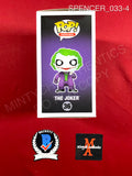 SPENCER_033 - The Dark Knight Trilogy 26 The Joker Funko Pop! Autographed By Spencer Charnas