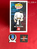 SPENCER_036 - Terrifier 1590 Art The Clown Funko Pop! Autographed By Spencer Charnas