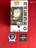 SPENCER_037 - Terrifier 1591 Art The Clown With Bike Funko Pop! Autographed By Spencer Charnas