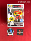 SPENCER_038 - Terrifier 1593 Art The Clown With Glasses Funko Pop! Autographed By Spencer Charnas