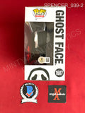 SPENCER_039 - Ghost Face 1607 Ghost Face Funko Pop! Autographed By Spencer Charnas