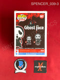 SPENCER_039 - Ghost Face 1607 Ghost Face Funko Pop! Autographed By Spencer Charnas