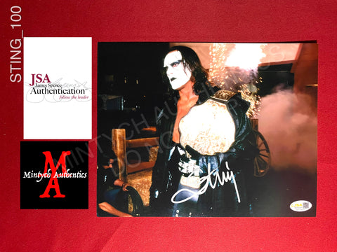 Sting WWE Autographed Collectibles – Mintych Authentics