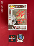 STUMP_001 - Friday The 13th 01 Jason Voorhees Funko Pop! Autographed By Spencer Stump