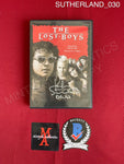 SUTHERLAND_030 - The Lost Boys DVD Autographed By Kiefer Sutherland
