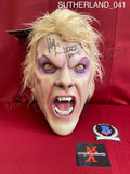 SUTHERLAND_041 - The Lost Boys David Trick Or Treat Studios Mask Autographed By Kiefer Sutherland