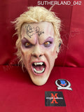 SUTHERLAND_042 - The Lost Boys David Trick Or Treat Studios Mask Autographed By Kiefer Sutherland