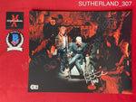 SUTHERLAND_307 - 11x14 Photo Autographed By Kiefer Sutherland