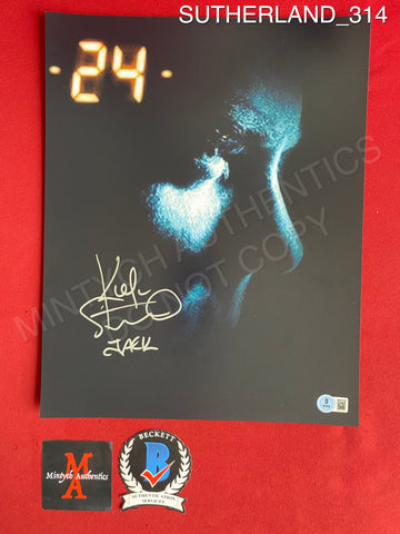 SUTHERLAND_314 - 11x14 Photo Autographed By Kiefer Sutherland