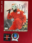 TAYLOR_208 - 8x10 Photo Autographed By Corey Taylor