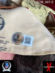 TCM_047 - Leatherface Trick or Treat Studios Mask Autographed By (6) Teri McMinn, Ed Neal, Allen Danzinger, William Vail, John Dugan, Ed Guinn