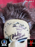 TCM_048 - Leatherface Trick or Treat Studios Mask Autographed By (6) Teri McMinn, Ed Neal, Allen Danzinger, William Vail, John Dugan, Ed Guinn