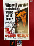 TCM_058 - 11x17 Photo Autographed By (9) Teri McMinn, Ed Neal, Allen Danzinger, William Vail, John Dugan, Ed Guinn, J.Michael McClary, Daniel Pearl & Ted Nicolaou