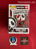 TEEGARDEN_002 - Ghost Face 1607 Ghost Face Funko Pop! Autographed By Aimee Teegarden
