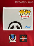 TEEGARDEN_003 - Ghost Face 1607 Ghost Face Funko Pop! Autographed By Aimee Teegarden