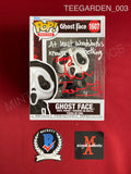 TEEGARDEN_003 - Ghost Face 1607 Ghost Face Funko Pop! Autographed By Aimee Teegarden