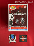 TEEGARDEN_004 - Ghost Face 1607 Ghost Face Funko Pop! Autographed By Aimee Teegarden