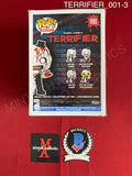 TERRIFIER_001 - Terrifier 1592 Art The Clown Funko Pop! Autographed By David Howard Thornton, Lauren LaVera, Elliott Fullam, Samantha Scaffidi, Alexa Blair Robertson, Antonella Rose, Mason Mecartea, Krsy Fox & Margaret Anne Florence