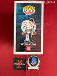 TERRIFIER_001 - Terrifier 1592 Art The Clown Funko Pop! Autographed By David Howard Thornton, Lauren LaVera, Elliott Fullam, Samantha Scaffidi, Alexa Blair Robertson, Antonella Rose, Mason Mecartea, Krsy Fox & Margaret Anne Florence