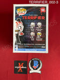 TERRIFIER_002 - Terrifier 1592 Art The Clown Funko Pop! Autographed By David Howard Thornton, Lauren LaVera, Elliott Fullam, Samantha Scaffidi, Alexa Blair Robertson, Antonella Rose, Mason Mecartea, Krsy Fox & Margaret Anne Florence