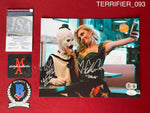 TERRIFIER_093 - 8x10 Photo Autographed By David Howard Thornton & Catherine Corcoran