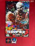 TERRIFIER_331 - 11x17 Photo Autographed By David Howard Thornton, Lauren LaVera, Elliott Fullam, Samantha Scaffidi, Margaret Anne Florence, Alexa Robertson, Krsy Fox, Mason Mecartea, Anotella Rose & Daniel Roebuck