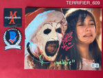 TERRIFIER_609 - 8x10 Photo Autographed By David Howard Thornton & Antonella Rose