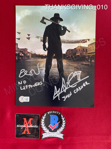 THANKSGIVING_010 - 8x10 Photo Autographed By Eli Roth & Alex Armbruster