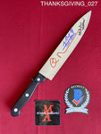 THANKSGIVING_027 - Real 8" Steel Knife Autographed By Eli Roth, Alex Armbruster & Karen Cliche
