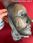THANKSGIVING_056 - Thanksgiving Trick Or Treat Studios John Carver Burnt Mask Autographed By Alex Armbruster & Karen Cliche