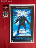 THING_015 - 11x17 The Thing Photo Autographed By Kurt Russell & John Carpenter